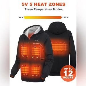 Heated Hoodie size Medium